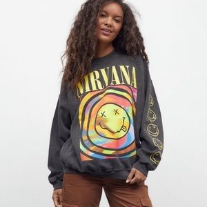 Urban outfitters nirvana sweatshirt